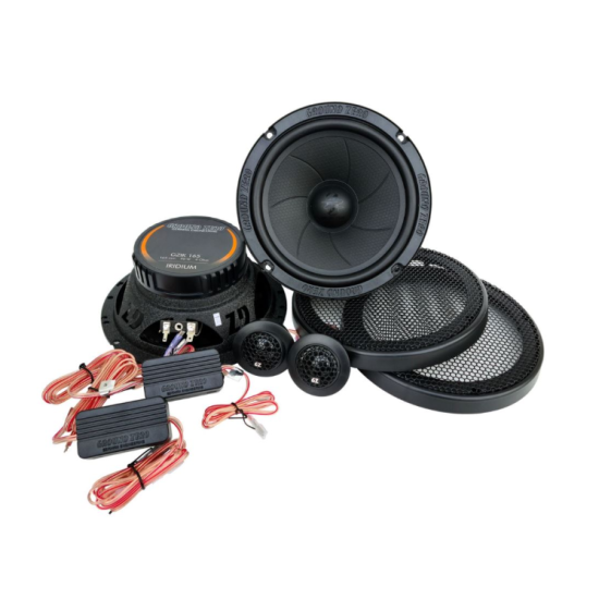 Ground Zero GZIC 165.2 2-drożny zestaw głośnikowy o średnicy woofera 165 mm. Moc woofera 100 W RMS